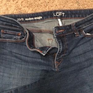 Ann Taylor Loft modern straight 29/8